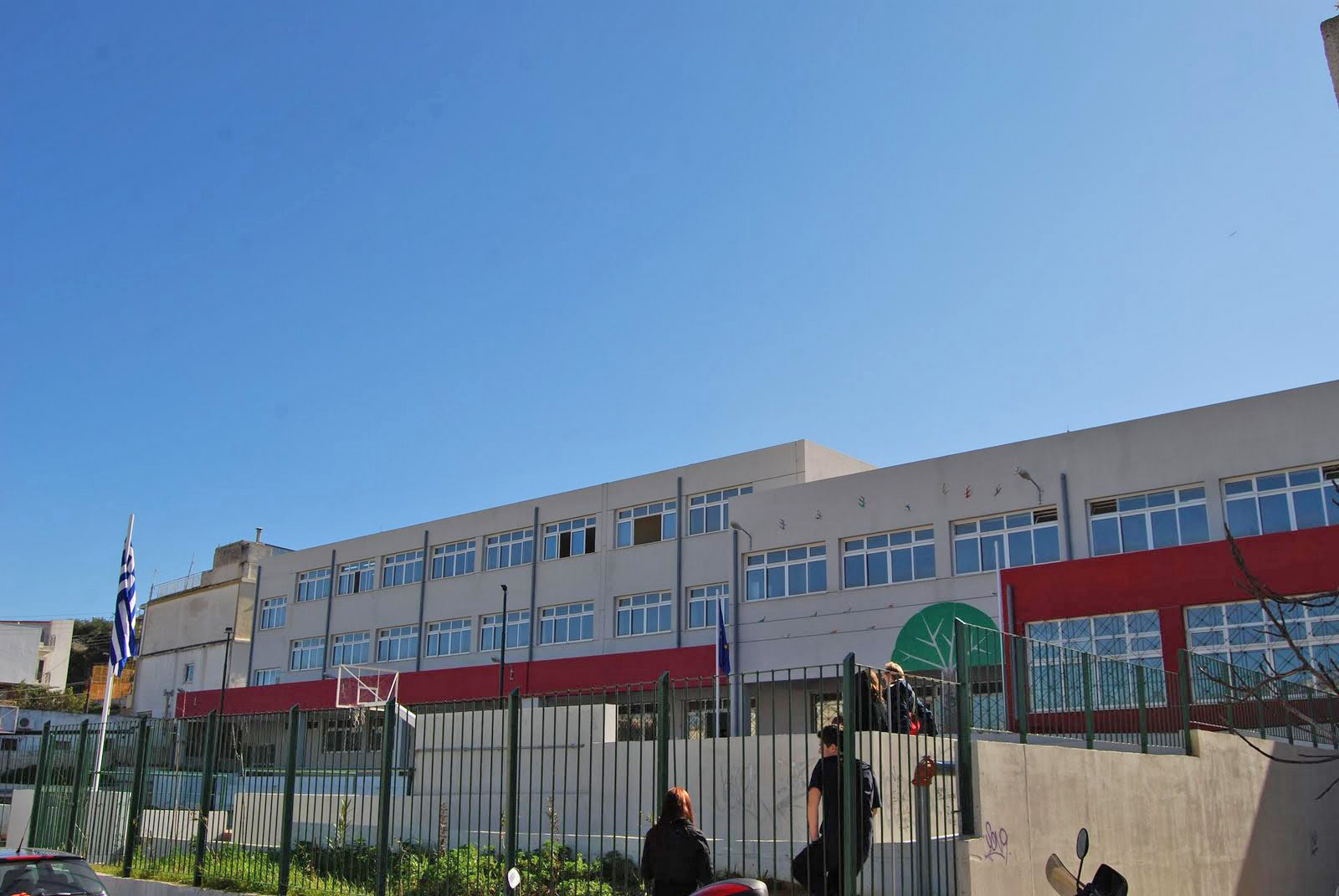 4th Public High School Building in Ano Liosia