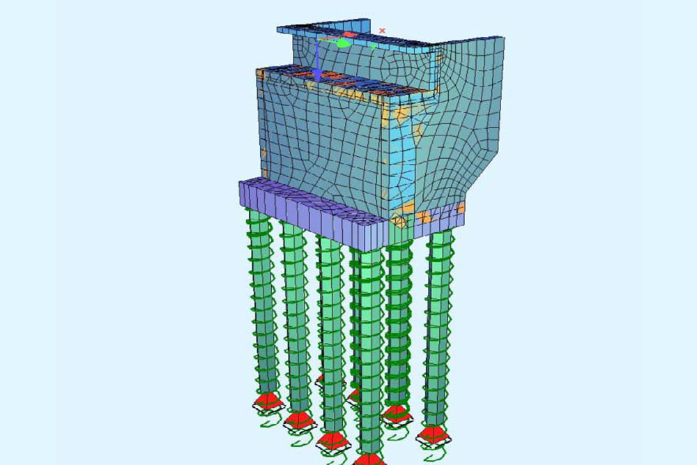 Final structural design of road bridge at 7th perfectural road of Eva – Meligalas