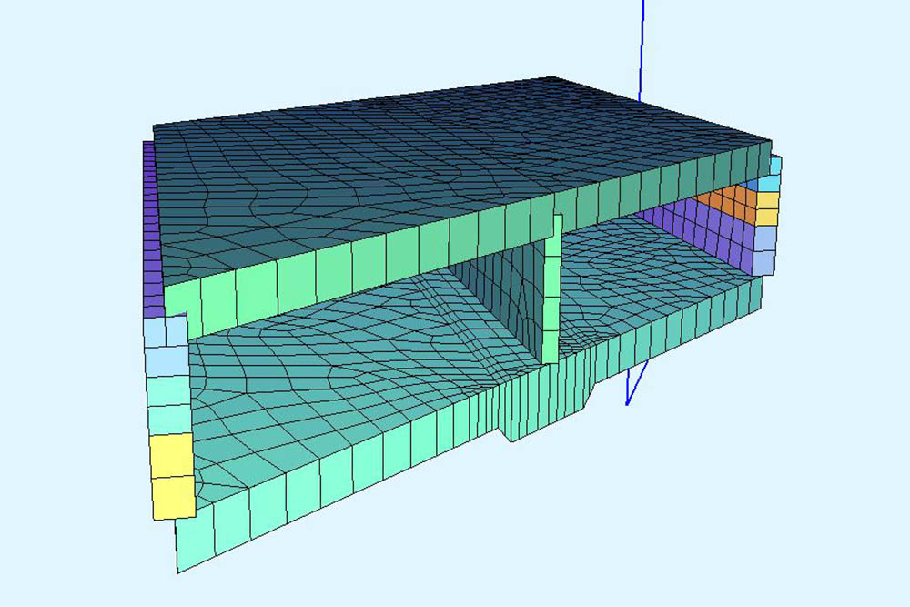 Final structural design of underpass at 22+200 of Egnatia Highway