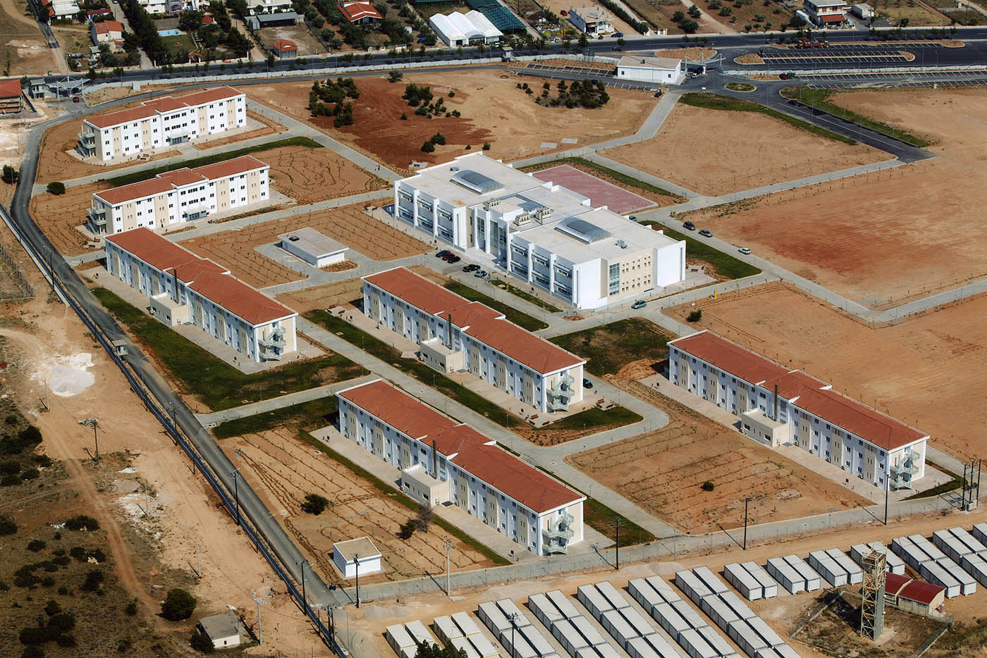 Renovation of Police Building in Amigdaleza Attica