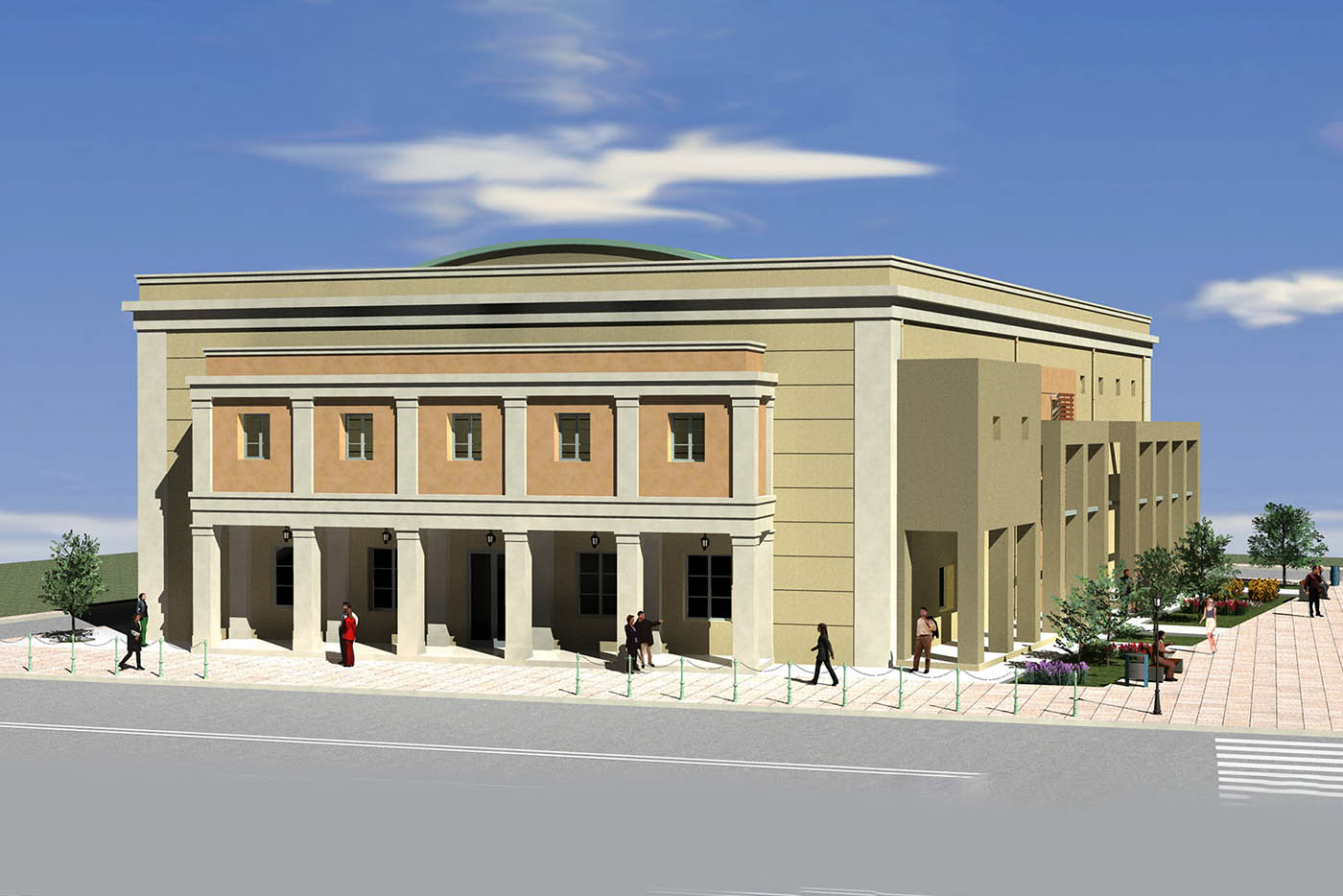 Theatre building of Zante